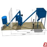 Linia do peletu peleciarka marki Mikrom, Evol 500 elmat lublin