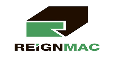 Logo producenta Reignmac. Strugarki wielostronne, czopiarki, wielopiły.