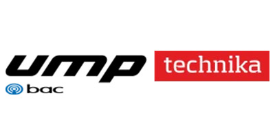 Logo producenta UMP Technika. Producent maszyn stolarskich, brykieciarek.